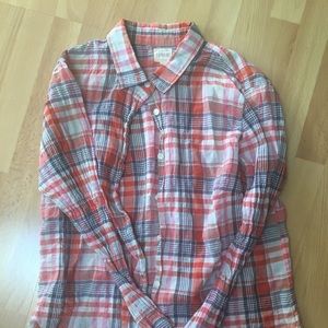 JCREW “Perfect Shirt” in Plaid